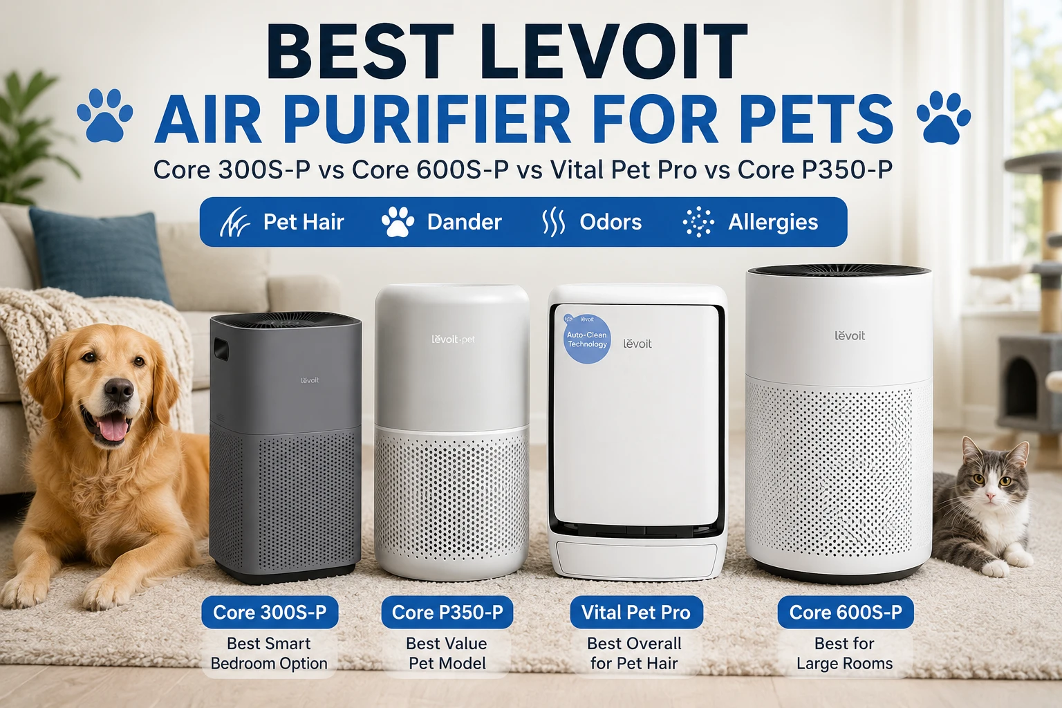 Best Levoit Air Purifier for Pets