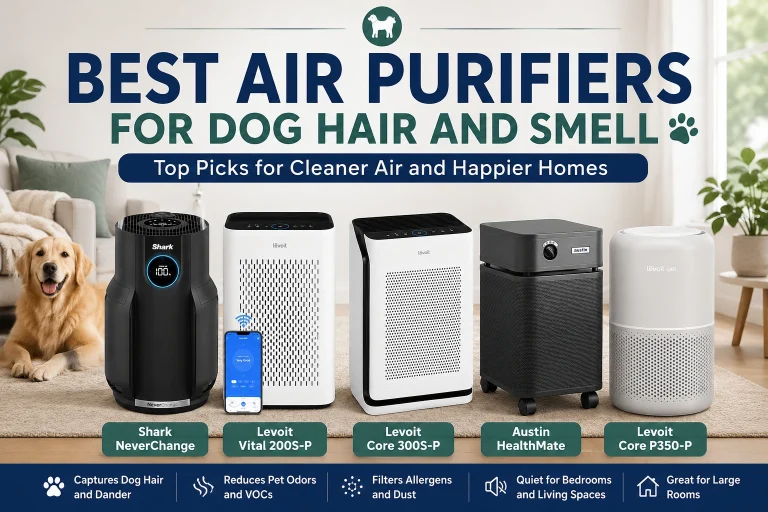 Best air purifiers for dog hair and smell with top picks for pet owners